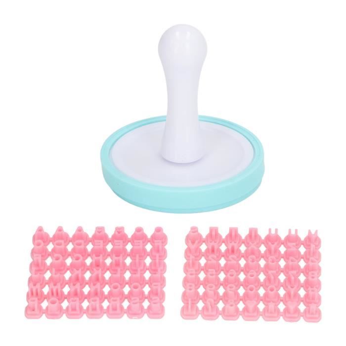 PATIKIL Tampon Auto-encreur Lettre X - Mini Tampon Alphabet Plastique Pour Scrapbooking, École Et Loisirs Créatifs (Bleu Coquille)