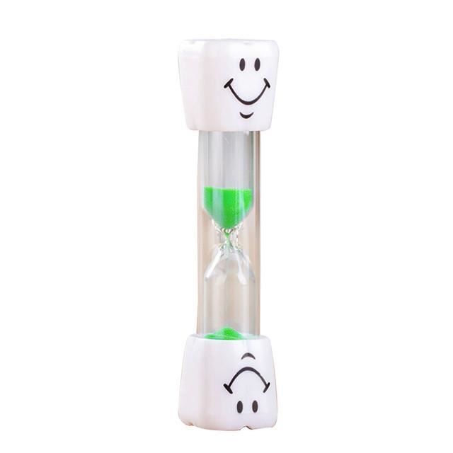 Sablier 3 Minutes - 2 Pièces, Motif Visage Souriant - Pour Cuisine, Brossage De Dents, Jeux - Outil De Gestion Du Temps Ludique - 11