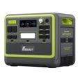 Centrale Électrique Portable FOSSiBOT F2400, 2048Wh LiFePO4 Batterie Générateur Solaire de Sortie 2400W, 16 Ports de Sortie-1