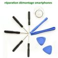 Kit 10 en 1 outils réparation démontage smartphone téléphone iPhone Samsung Nokia Htc Xiaomi-1