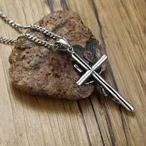 Pin's Croix Jésus Christ - Métal Argenté - Symbole Chrétien