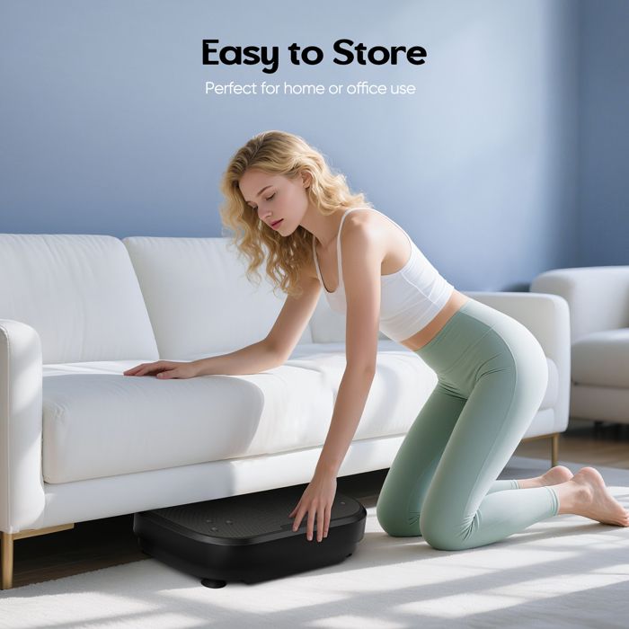 Plateforme Vibrante, 120 Niveaux D'intensité Et 10 Modes, 200kg écran