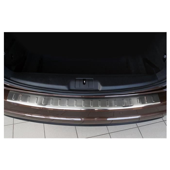  tuning-art L193 Protection de seuil de Coffre pour VW Touran 2  5T 2015- Acier INOX, 5 Ans Garantie