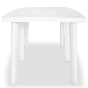 Comment Nettoyer Une Table En Pvc Blanc Table De Jardin Blanc Achat Vente Table De Jardin Blanc Pas Cher Cdiscount