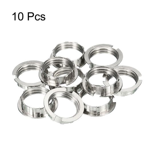 10 Anneaux De Collage Pour Abat-jour - Supports Plastique Phénolique, Diamètre Intérieur 38mm, Pour Fixation Douille Lampe