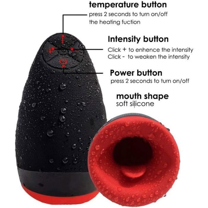 Masturbateur Automatique Homme SuckMeToys 007 SUCK - Chauffant, Vibrant, à Succion - USB - Neuf
