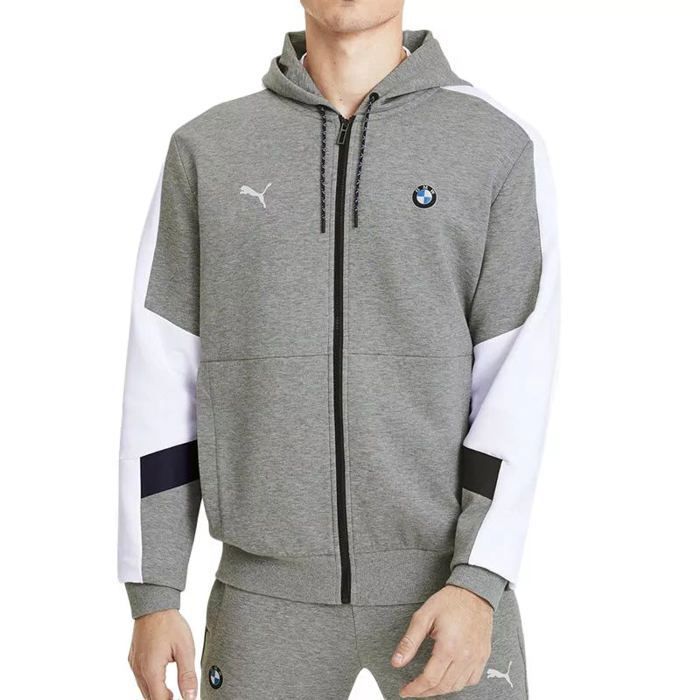 Ensemble Puma Bmw Motorsport Survetement Puma Gris Puma Pantalon