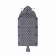 ROCK Nid d'ange - Enveloppe de poussette à capuche Swaddle Blanket - pour 0-12 mois Nouveau-né - Gris-3