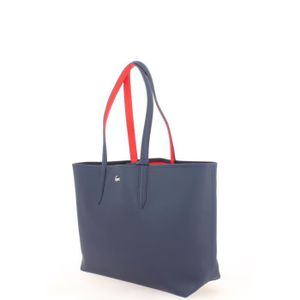 Banane Lacoste Carré Bleu Sac A Main Lacoste Achat Vente Pas Cher Soldes Cdiscount