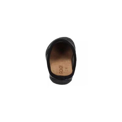 Chaussons charentaises côtelées homme Isotoner - Noir - Homme - 0.00
