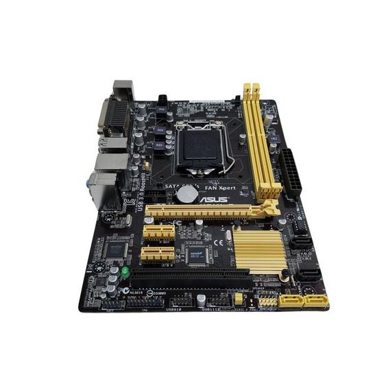 Carte mère Micro ATX Socket 1150 ASUS H81M-C Rev : 1.02 Plaque I/O - Accessoires informatique Carte mère Micro ATX Socket 1150 ASUS H81M-C Rev : 1.02 Plaque I/O - Accessoires informatique