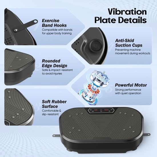 Test : Plateforme Vibrante Merach Avec Bluetooth Intégré