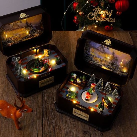 Pwshymi cadeau de Noël Boîte à musique de Style Vintage, boîte à musique en  bois avec miroir, cadeau de Game of Thrones - Cdiscount Jeux - Jouets