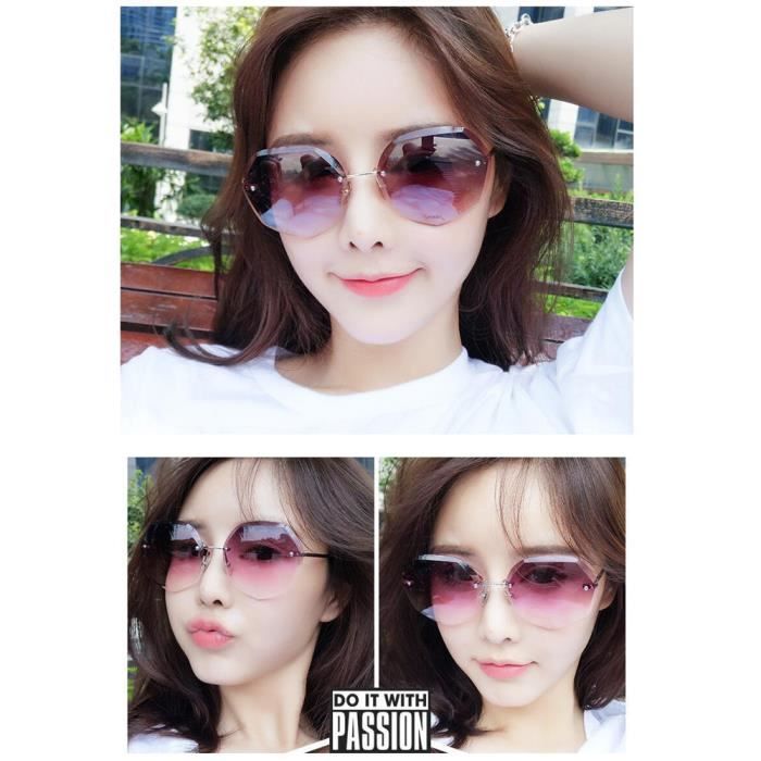 Lunette de soleil verre rose top