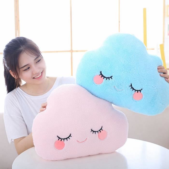 Oreiller Décoratif Pillowfort Enfant - Fille Avec Lunettes - Neuf étiquettes
