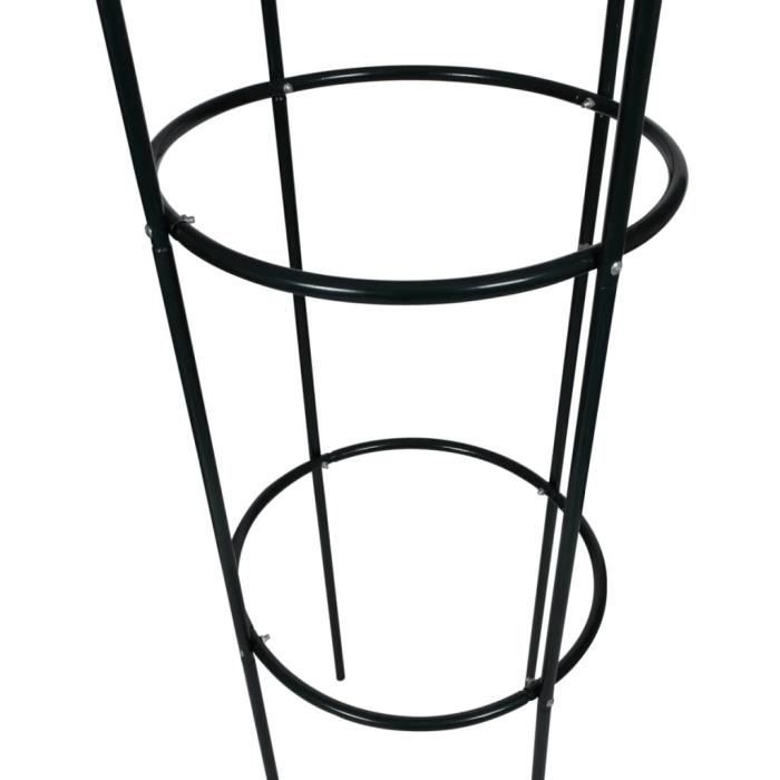 LIYI929GP Large Arches Arceau À Rosiers, Noir Blanc Arches Jardin pour Rosiers Plantes Grimpantes, Pergola Tonnelle De Jardin, Intérieur Extérieur Décoration De Fête De Mariage, Largeur Latérale 40cm
