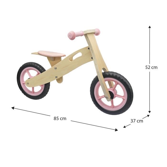 Vélo Sans Pédales Montessori Robincool Little Pilot 85x37x52 cm