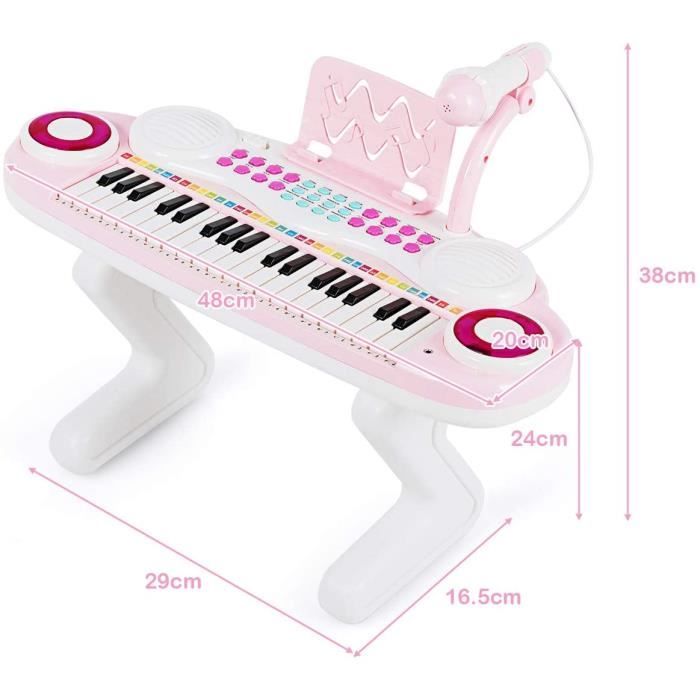 Piano à clavier électronique pour enfants, 37 touches - Castor