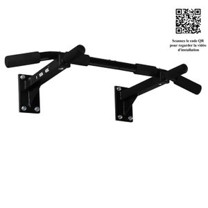 Barre de Traction Ajustable 165-210CM 300KG Musculation