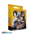 Jeu 7 Familles - Naruto Shippuden - ABYstyle - 42 cartes - Packaging brochable - Fabriqué en France-0