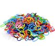 Pack Recharge 1200 Elastiques Loom Band Couleurs-0