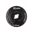 Plateau 125mm souple de ponçage X-LOCK - BOSCH - 2608601714-0