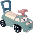 Little Smoby porteur auto en forme de voiture avec coffre à jouets sous le siège - dès 10 mois-0