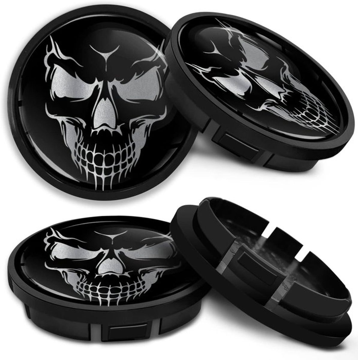 lot de 4 pièces x 60 mm par Goodealshop Logos/Cache-moyeux/Capuchons de roue pour Audi lot de 4 pièces x 60 mm par Goodealshop Logos/Cache-moyeux/Capuchons de roue pour Audi