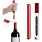 AVEKI Tire-bouchon à pression d'air avec coupe-capsule - Ouvrez les bouteilles sans effort et préservez les bouchons en liège. Facile à,f