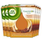 Air Wick Desodorisant Maison Bougie Parfumée Huiles Essentielles Anti-Tabac - 6 Bougies