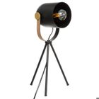 ATMOSPHERA CRÉATEUR D'INTÉRIEUR Lampe trépied "Bil" noir H45cm - Atmosphera createur d'interieur