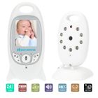HOMGEEK KKmoon VB601 baby moniteur LCD 2.0 pouces 2.4GHz interphone de surveillance de la température bidirectionnel 8 mode berceuse VOX