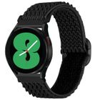 Bracelet Textile Noir pour Amazfit BIP U Pro, GTR (42mm), GTS et Garmin Forerunner 55/645/Venu - IMOSHION