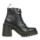 Bottes - DR. MARTENS - Jesy - Noir - Cuir - Haute - Lacets