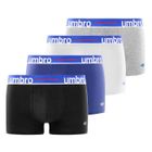 905 Umbro Boxer Homme Caleçon Homme - Gris (Lot de 4)