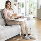 TELE SHOPPING MODEZVOUS - Table d Appoint Pliante Portable, pour Ordinateur Portable, Table reglable en Hauteur foldy