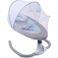 Chaise à bascule réglable pour berceau chaise à bascule bébé avec minuterie musicale pour bébé de 0 à 12 mois 3 à 12 kg