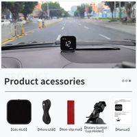 GPS G4S - WiiYii – V41 GPS HUD affichage tête haute de voiture, Vitesse du pare-brise projecteur électronique