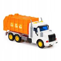 Polesie "Profi", voiture-jouet de communication inertielle (avec lumière et son) (orange)