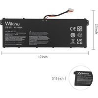 Wikinu Batterie AC14B8K pour Acer Aspire ES1-111M ES1-512 ES1-711 E3-112 E5-721 E5-731 E5-771 E5-771G R3-131T R7-371T R7-372T R5-