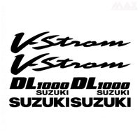 6 sticker VSTROM – NOIR – sticker SUZUKI V STROM 1000 DL  - SUZ417