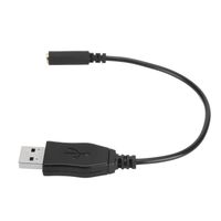 BEL-7590761797484-Adaptateur USB vers jack 3 Cble Adaptateur Numérique USB A vers 3,5 Mm, Contrle du Cble Adaptateur video detachee