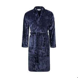 Robe De Chambre Homme CityComfort - Peignoir Polaire Chaud à Capuche - Cadeau Confortable Pour Ado Et Adulte