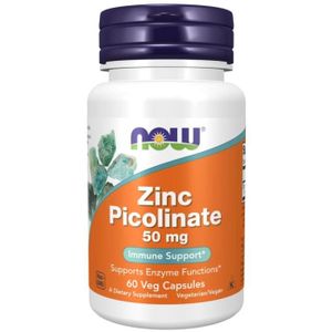 COMPLEMENTS ALIMENTAIRES - VITALITE NOW FOODS Zinc Picolinate 50mg (Picolinate de zinc
