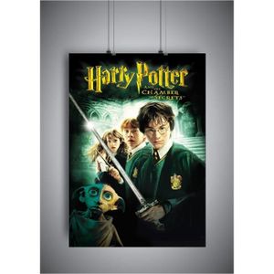 AFFICHE - POSTER Poster Harry Potter 2 Harry Potter and the Chamber of Secrets affiche cinéma wall art - A4 (21x29,7cm)