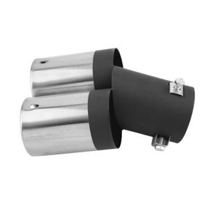 Alésage 4.5/" x 12/" Pince en acier doux Universel Silencieux d/'échappement 1/" 1//4 32 mm