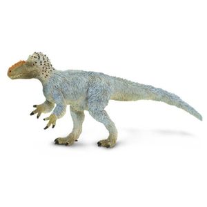 FIGURINE - PERSONNAGE Jouet de dinosaure réaliste - SAFARI - Yutyrannus junior 20 cm - Marron - Pour enfants de 6 ans et plus