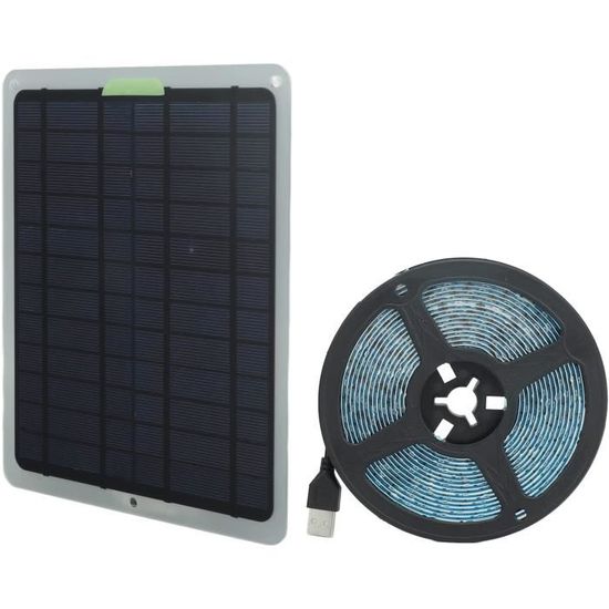 Bande LED Croissance Plantes 30W Lampe Solaire Pour Plantes - Bande Lumineuse LED Pour Balcon Lampe Pour Plante Interieur