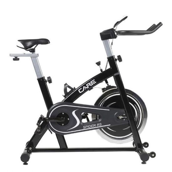 CARE Vélo Spinning Spider RS Electronique, 15kg inertie
