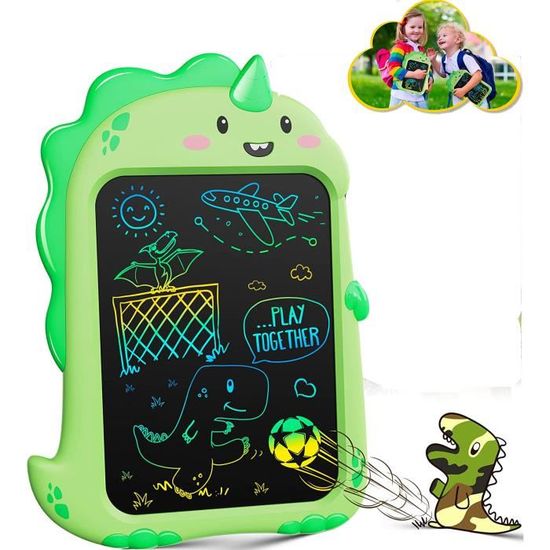 Tablette D'écriture LCD Enfant - Lot De 2 Ardoises Magiques 8,5 Pouces Effaçables - Cadeau Fille 3 Ans Et Plus, Dessin Sans Papier